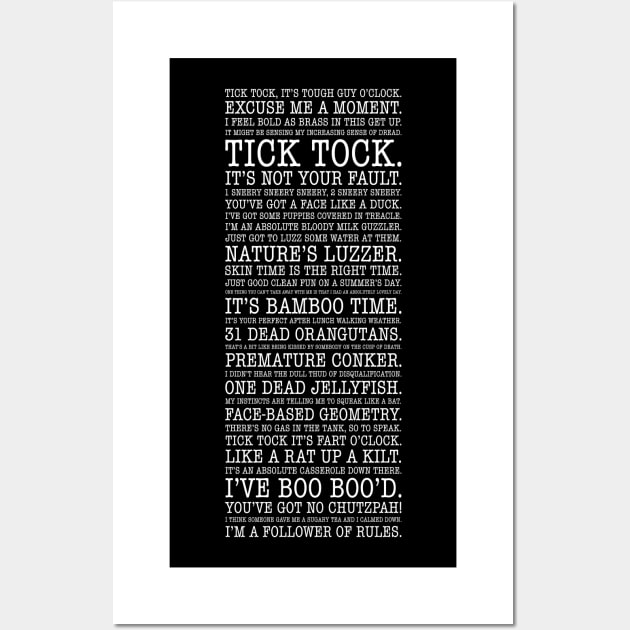 Mike Wozniak Quotes | Taskmaster Wall Art by barberdesigniow